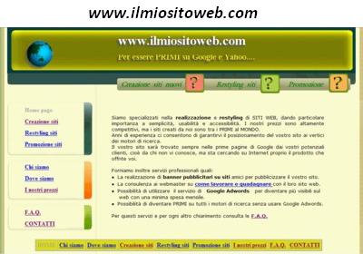 www.ilmiositoweb.com - 
Webmaster creazione siti a Bologna - specialista SEO crea siti web ai primi posti su internet