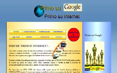     www.ilmiositoweb.info - 
Creazione siti web primi su Google