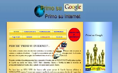     www.ilmiositoweb.info - 
Creazione siti web primi su Google