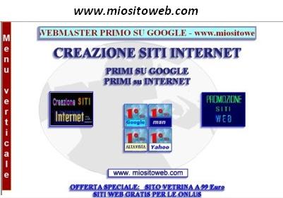 www.miositoweb.com - 
WEBMASTER a BOLOGNA - specialista SEO crea siti web ai primi posti su internet